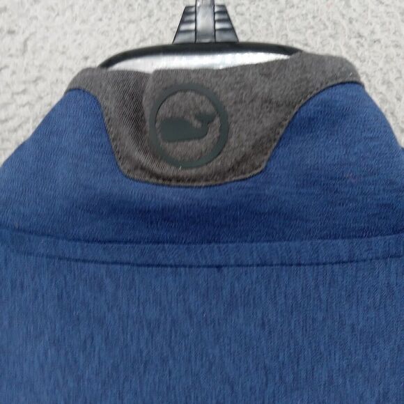 Vineyard Vines Jacket Mens Large Blue On The Go Shep Vest‎ OTG Full Zip Preppy - Picture 7 of 8